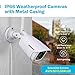 ANNKE WS300 3MP Wireless Camera System, 8 Channel 5MP Wireless NVR with 4Pcs 3MP Weatherproof IP Cameras, Compatible with Alexa, 100ft Night Vision, Smart Motion Alerts, 1TB HDD Included