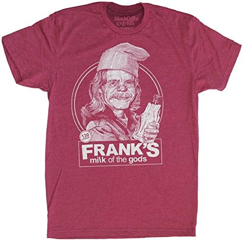 Saint Patricks Day Shirt Shameless Frank Gallagher Milk of the gods Men's Beer Shirt - Red - Medium