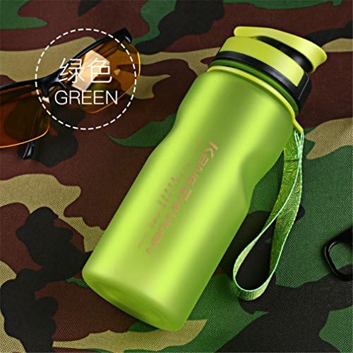 ADGWRA 1000ML/600ML Sport Drinking Water Bottle Tea Infuser Tumbler Portable Space Bike Cycling Canteen 600ML Green