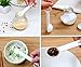 Kitchen Mouse Vegetable Cutter Cheese Grater with Tri-Blades and Compartment Plus 5 pcs Measuring Spoons Set