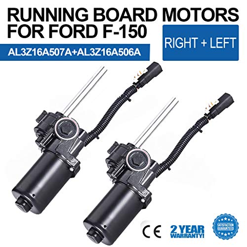 Eoeth Electric Pedal Motor, New Front Left + Right Side Power Running Board Motors for Ford F-150 2007-2014(US Stock) 3-5 Days of Arrival