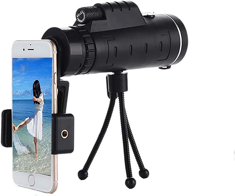 Monocular telescope 40X60 Mobile phone telescope Monocular scope with