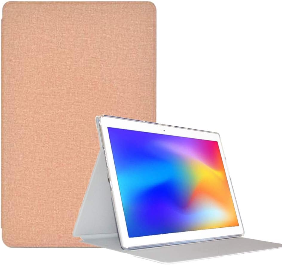 RLTech Case for Alldocube X Neo Slim Lightweight Smart Shell Folio Cover with Stand Function for Alldocube X Neo 10.5 inch Tablet (Gold-A)