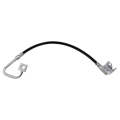 TRQ Front Right Brake Hose Passenger Side Compatible with 2006-2010 Jeep Grand Cherokee