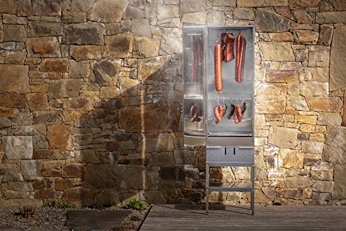 KAISER COMPANY Tragbare Edelstahl Basis für Räuchereien und Rauch Zubehör für die Modelle 50 und 100 – Bild 5