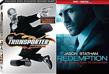Amazon Com Jason Statham Triple Feature Collection Transporter 1 2 Redemption Dvd 2 Pack Crime Action Movie Set Jason Statham Jennifer Lopez Amber Valletta Kate Nauta Alessandro Gassman Michael Chiklis Louis