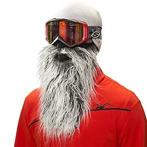 Beardski Harlee Gray Ski Mask, Gray
