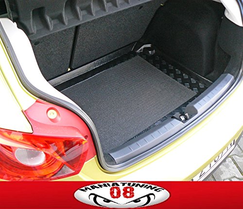 Vasca Baule Su Misura Per Dacia Duster II 2WD (2018-2024) – Impermeabile In Polietilene, Bordo 3-4 Cm, Facile Da Pulire