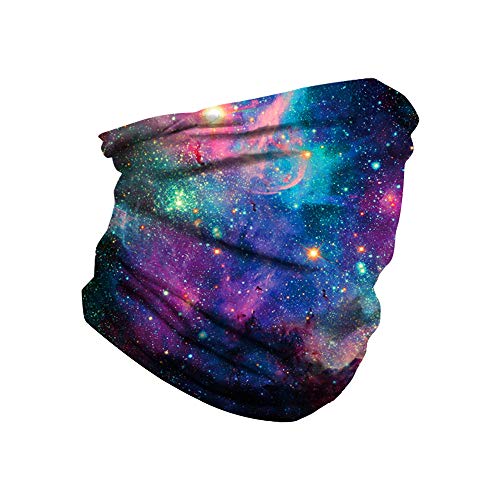Ezer Unisex Cycling Face Bandana Cover - Multifunctional Headband Neck Gaiter, Sports Balaclavas (Mix Color)