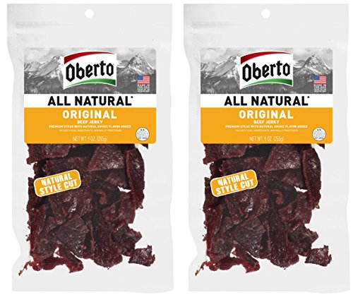 Oberto All-Natural Original Beef Jerky, 9 Ounce (Pack of 2) - Thumbnail 7