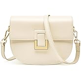 MoreFarther Crossbody Bags for Women, Genuine Leather Shoulder Bag Large Capacity Handbags Satchel Bags for Women