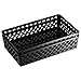Officemate OIC Achieva Large Supply Basket, Pack of 2, Recycled, Black (26202)