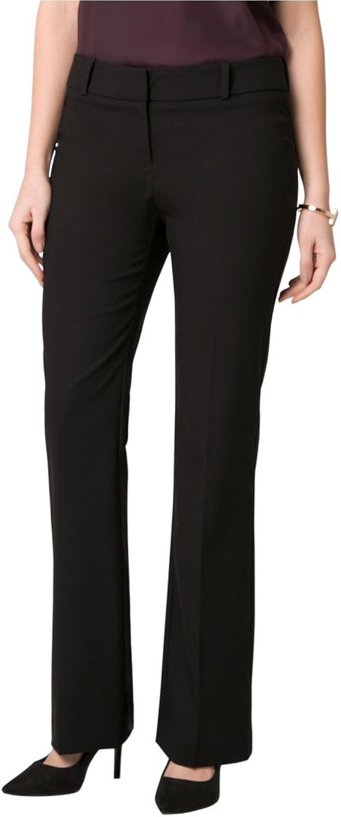 flare leg stretch pants