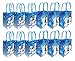 Tiny Mills Penguin Winter Themed Party Favor Bags Treat Bags with Handles Candy Bags for Holiday Party Gift Bags Christmas Holiday Party Supplies,12 Pack