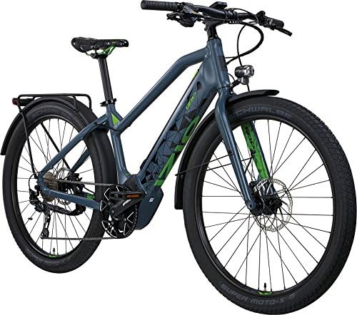 IZIP E3 Moda 27.5" Women's Step-Through Class-3 2018 Model 1 Electric Commuter Road Bike, Grey, 17"/Medium