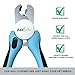 DakPets Dog Nail Clippers | Professional Dog Nail Trimmer for Medium to Large Breeds | Pet Nail Clippers for Dogs with Safety Guard | Stainless Steel Nail Cutter for Dogs and Pet Nail File