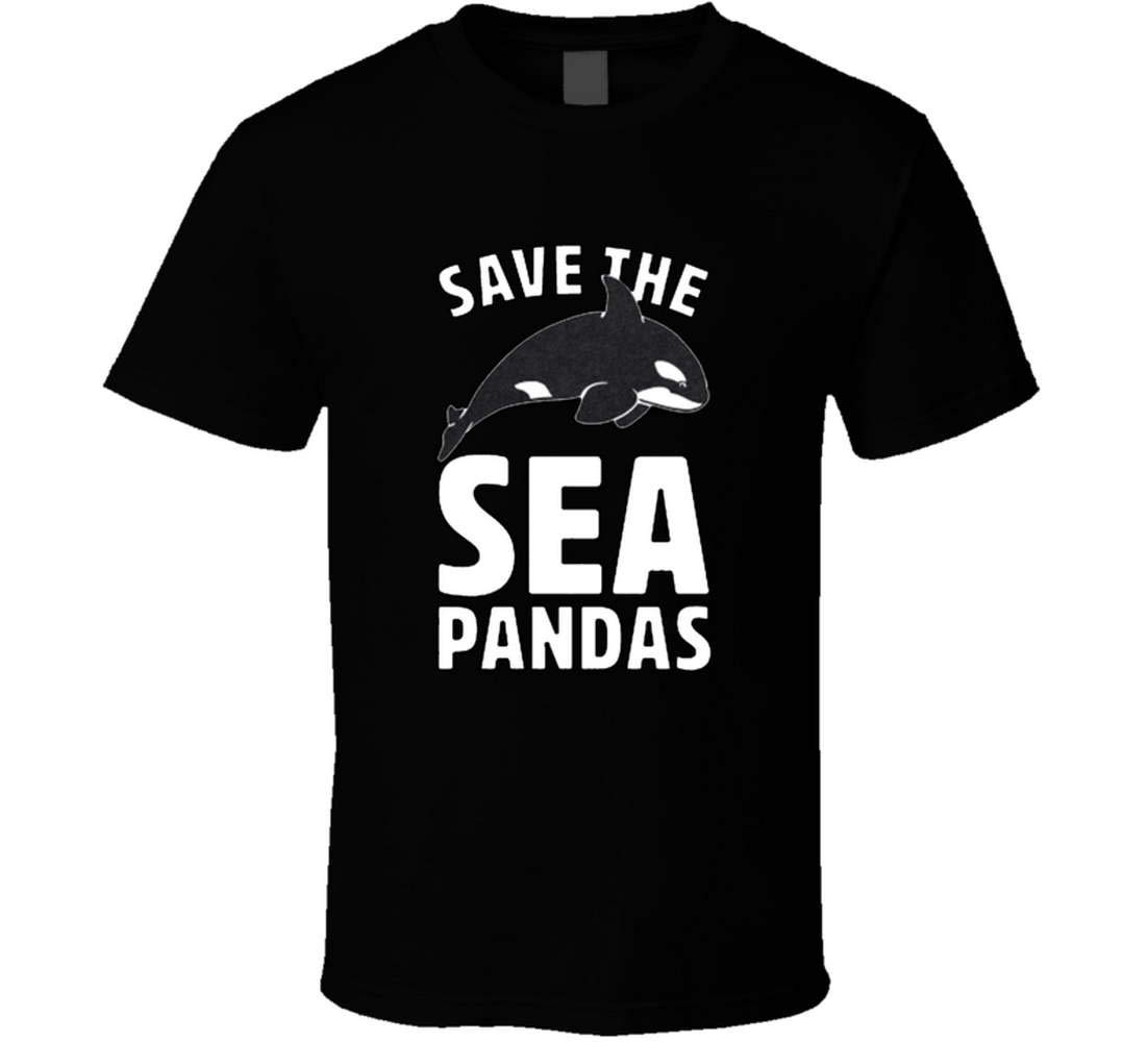 Save The Sea Panda's, Save The Killer Whales T-shirt