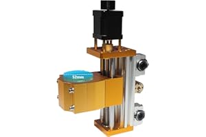 ANNOY TOOLS ANNOYTOOLS CNC Aluminum Z Axis Spindle Motor Mount,85mm Stroke,300-500W Spindle Holder,52mm Diameter for 3018 Pro/3018-PROVer/3018-MAX