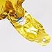 24pcs Star Shape Foil Mylar Balloons,18 Inch Gold Pentagram Balloon For Birthday Party & Wedding Decoration By ZOOYOO.