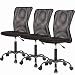 3PC Black Mesh Office Chair primary