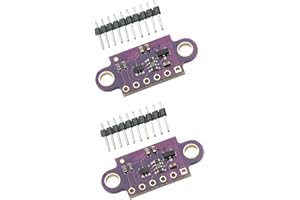 VKLSVAN 2PCS VL53L0X Time of Flight(TOF) Ranging Measurements Sensor Breakout 940nm Laser Fast Accurate Distance Ranging Module I2C IIC