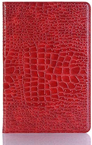 Galaxy Tab S4 10.5 Cover with Card Holders,elecfan Magnetic Case Folio Cover Support Stand & Auto Sleep/Wake Slim Shell for Samsung Galaxy Tab S4 10.5 Model SM-T830 (WI-FI)/T835(LTE) 2018 Release,Red