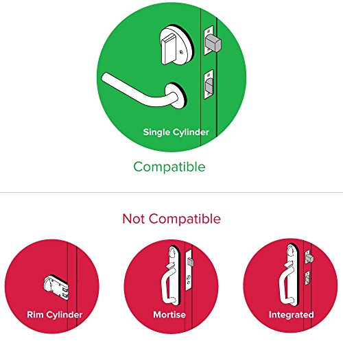 1st Generation August Smart Lock - Silver (Certified Refurbished) - Thumbnail 3
