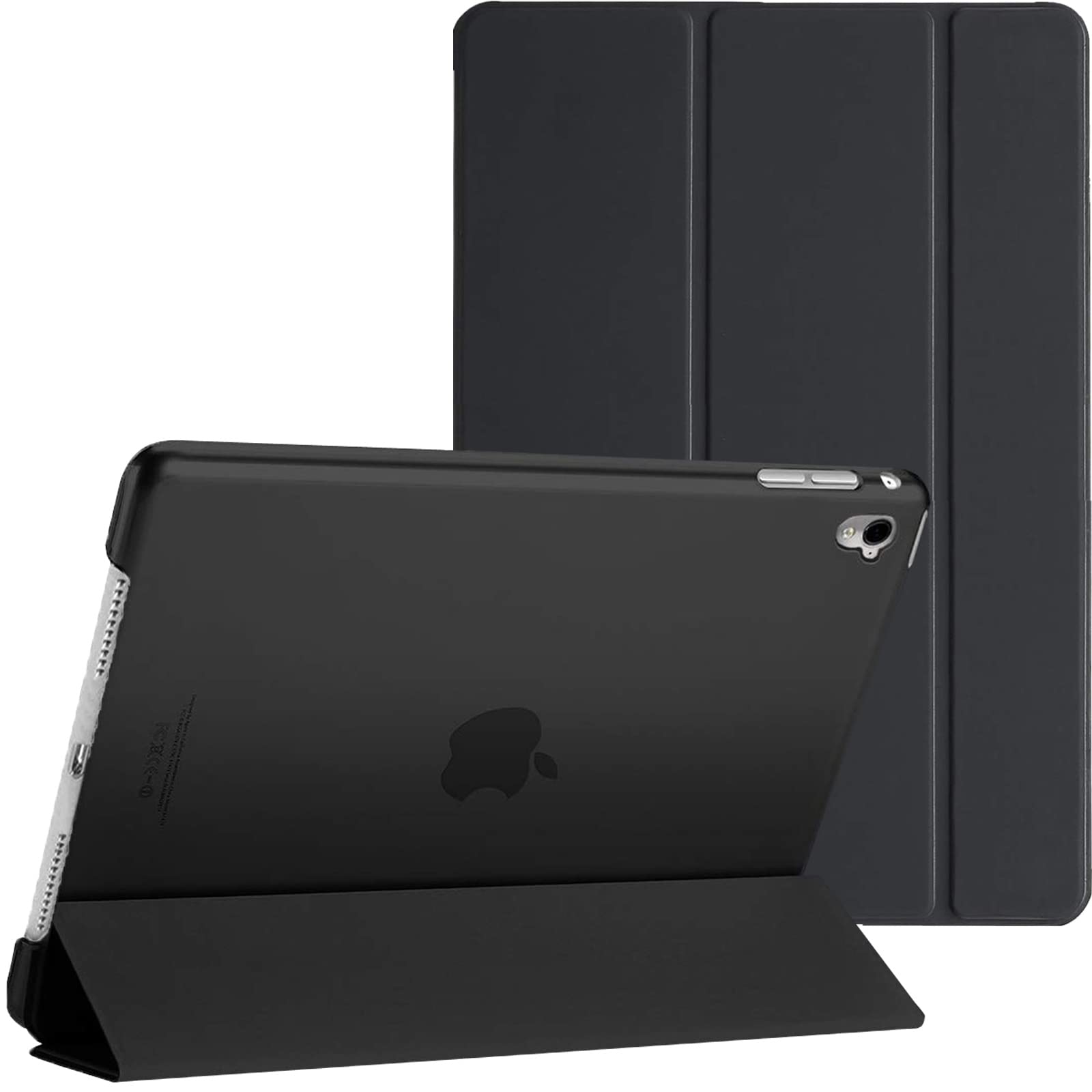Smart Case For Apple iPad 10.2 (2021) 9th Generation and iPad 10.2 (2020) 8th Generation and iPad 10.2 (2019) 7th Generation (Black)