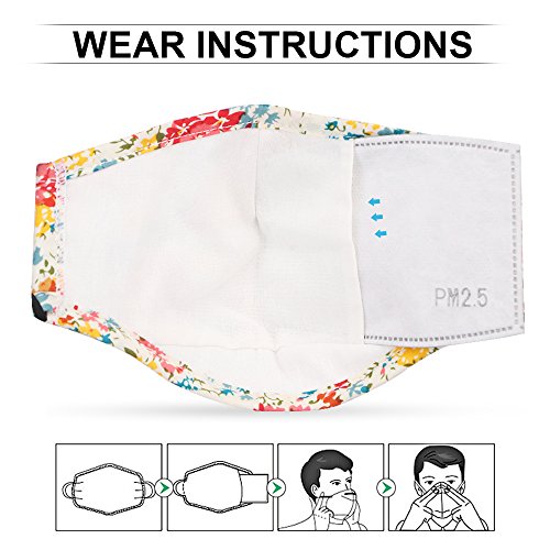 SPRING SEAON Dust Mask Washable and Reusable Mouth Masks Warm Windproof Cotton Face Mask - Thumbnail 5