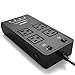 Apie 4 Outlet/Home Office Surge Protector 5 ft Cord with 4 Port Desktop USB Charging Station