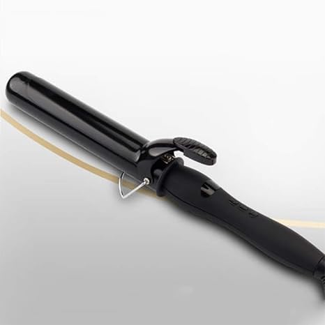 Amazon Co Jp ヘアカーラー大容量電気カーリングスティックセラミックカーリングアイロンは髪梨花パーマロングバージョン32 Mmを傷つけません 黒 F ホーム キッチン