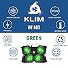 KLIM-Wind-Laptop-Cooling-Pad-The-Most-Powerful-Rapid-Action-Cooling-Fan-Laptop-Stand-with-4-Cooling-Fans-at-1200-RPM-USB-Fan-Compatible-New-2021-Version-Green KLIM Wind Laptop Cooling Pad - More than 500 000 units sold - NEW 2023 - The Most Powerful Rapid Action Cooling Fan…