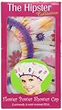 Betty Dain Hipster Collection Mold Resistant Shower Cap, Flower Power