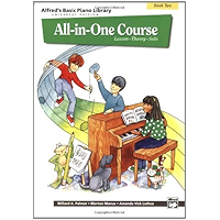 Alfred's Basic Piano Library All-in-One Course, Book 2 book cover