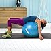 YOGU Stability Exercise Ball 65cm Yoga Balance Ball Birthing Ball with Air Pump Anti-Slip & Anti-Burst Supports 2000lbs Great for Yoga Pilates Abdominal Workout Fitness Ball and Office Chair