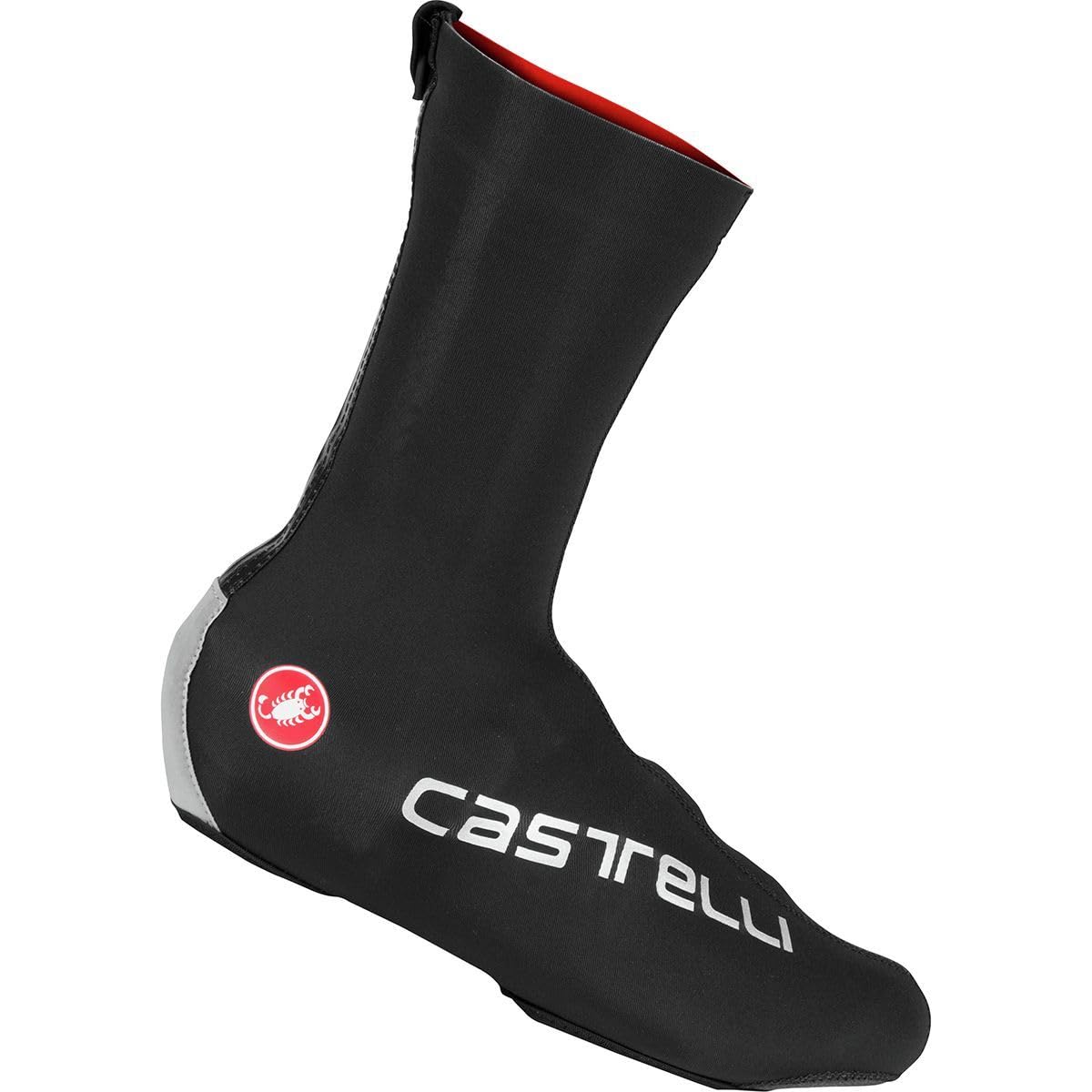 castelli Flood Pro Shoecover, Black, XX-Large