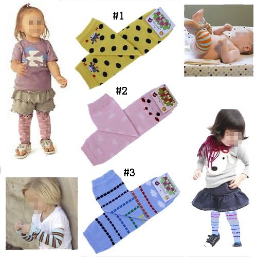 eonkoo BabyLegWarmersChildrenKneePadStockingSockLeggingsArmLegWarmforkidsboysgirls3Packs