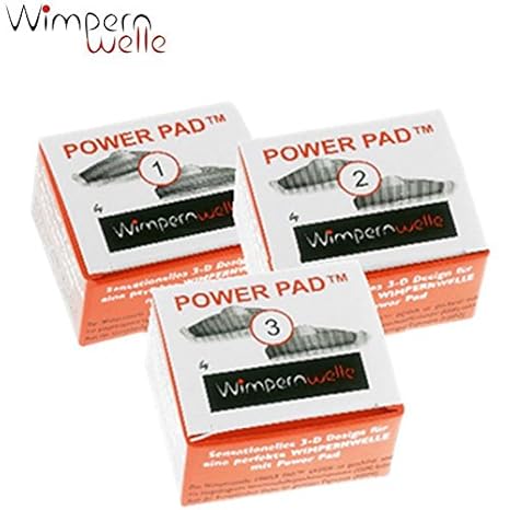 Wimpernwelle Wickler Power Pad Packung à 4 Stück Maße: 2 - S.
