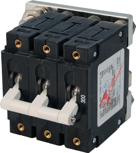 Blue Sea SystemsC-Series Triple Pole Toggle Circuit Breakers