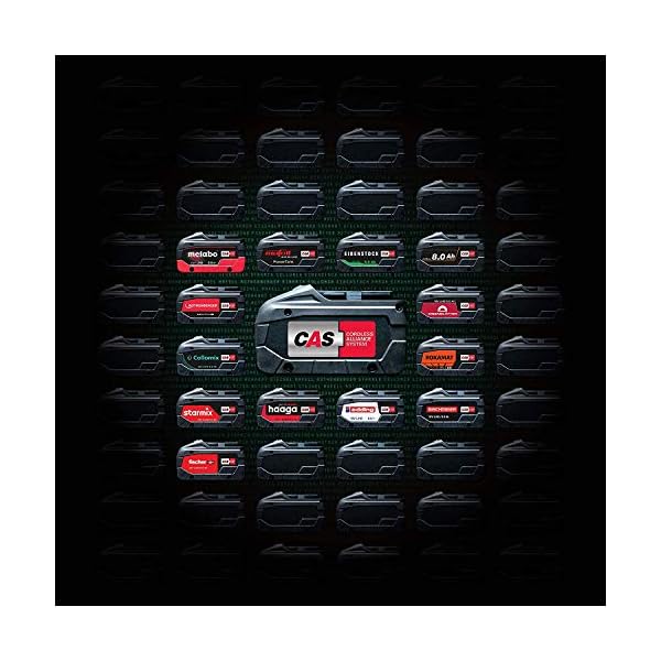 Metabo Akku-Bohrschrauber BS 18 Set (602207880) 18V 2x Li-Ion; Ladegerät SC 30; Kunststoffkoffer; Mobile Werkstatt, Art… – Bild 4