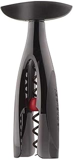 Le Creuset, Korkenzieher mit Activ-Ball, Entfernung von Weinkorken, Schwarz, Polycarbonat, TM200