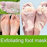 Foot Peel Mask 2 Pack, Exfoliating Renewal Mask Remove Hard Dead Skin Cuticles Heel Anti Aging