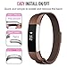 Oitom for Fitbit Alta HR Accessory Bands and for Fitbit alta Metal Band, Large 6.7
