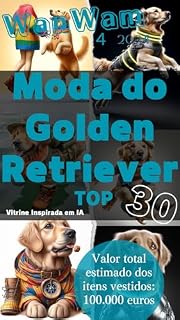 Livro Golden Retriever Recurso especial de moda (edição WanWam de janeiro de 2024)