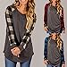 TraveT Women Casual Fashion Printed T-shirt Long Sleeve Sweater