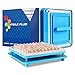 Wananfu Capsule Filling Machine Size 1 with Detailed Instructions, Use with Empty Gelatin or Vegetarian Capsules Size 1 for Filling Vitamins, Essential Oils and Supplements