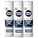 NIVEA Men Sensitive Shaving Gel - Protects Sensitive Skin From Shave Irritation - 7 oz. Can (Pack of 3) primary