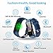 Fitness Tracker Hr, kids Activity Tracker Watch Android With Heart Rate Monitor, Waterproof Fit tracker Watch With Sleep Monitor Smart Bracelet with Calorie Counter Pedometer Watch for Women men