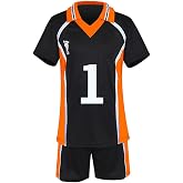 Gurbanton Anime Costume Jersey Karasuno High School Volleyball Uniform Cosplay Shirt Shorts
