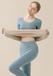 PLUMZJOY Women's Thermal Underwear Sets Ultra Soft